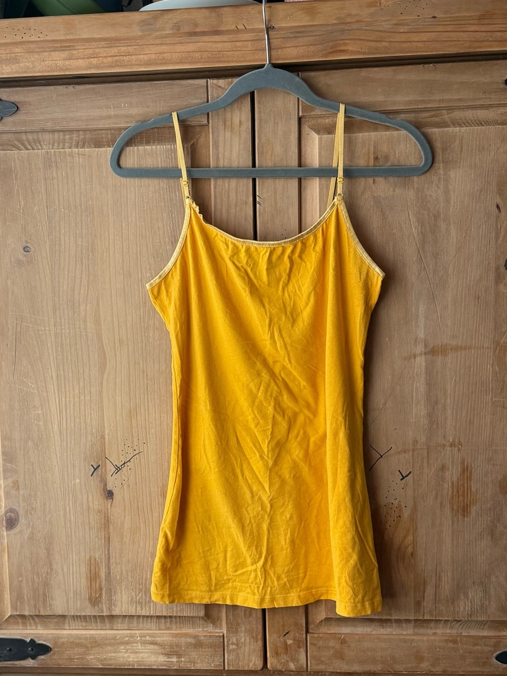 Ambiance Yellow Spaghetti Strap Camisole